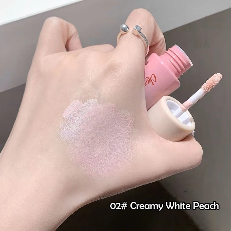 Liquid Blush Contouring Korean Makeup Smoothly Brighten Face Waterproof Natural Nude Peach Pink Rubores Rouge Woman Cute Makeup