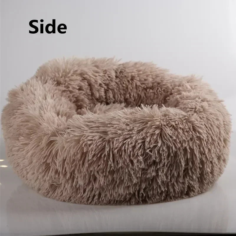 Super Soft Dog Bed Plush Cat Mat Dog Beds For Large Dogs Bed Labradors House Round Cushion Pet Product Accessories