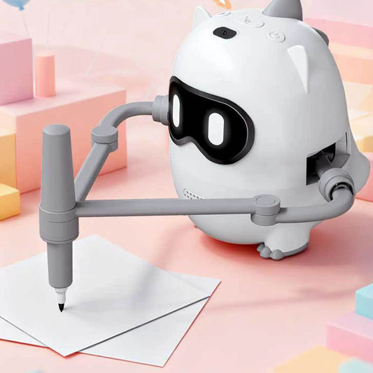 Drawing Robot for Kids with 100 Cards Interactive Educational Drawing Machine Painting Learning Toys Smart Drawing Robot