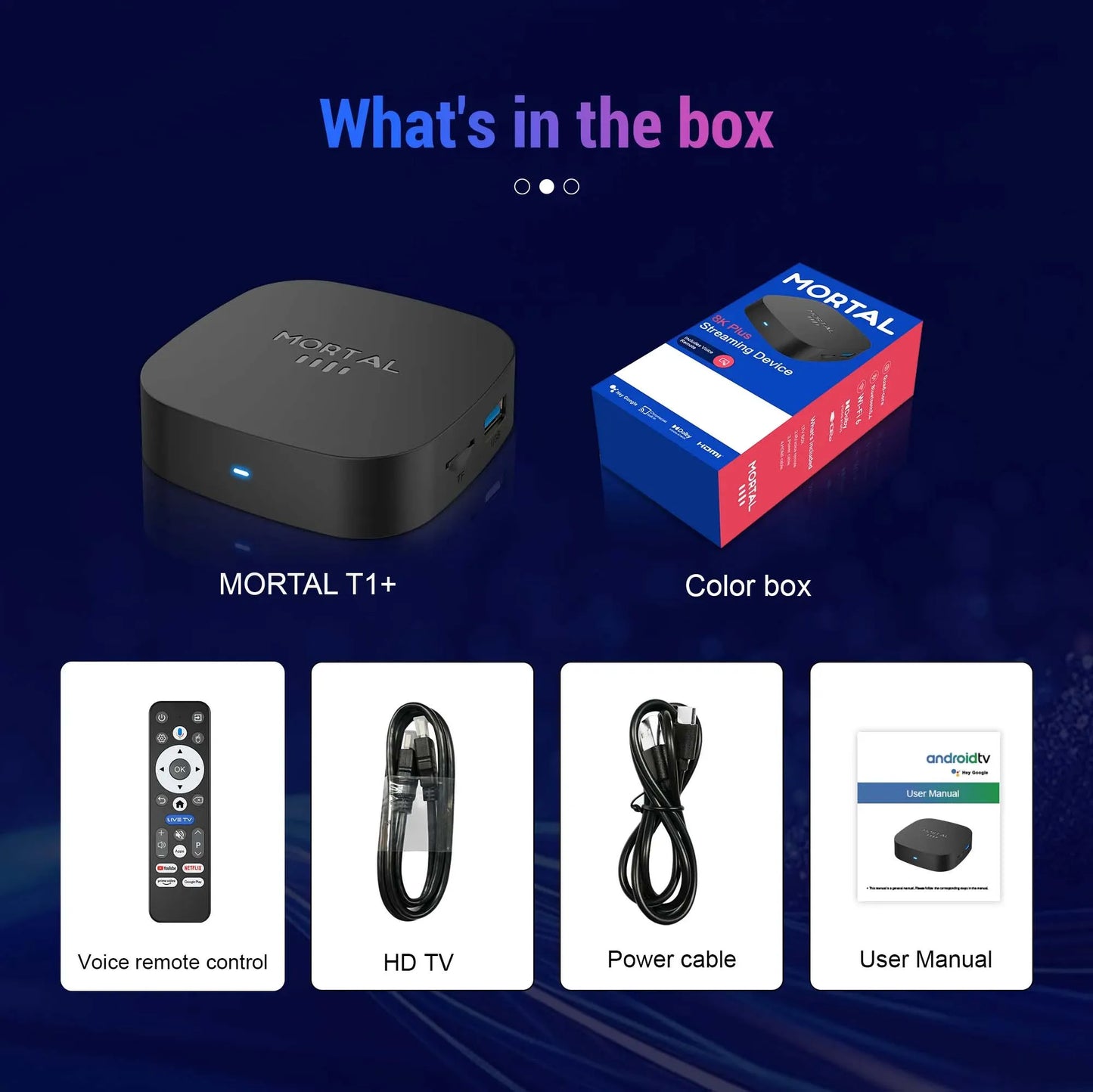 2025 New Android TV Box T1+ Rockchip RK3518 Android 16 8GB RAM 128GB ROM WiFi 6 BT 5.4 Dual UI 8K Ultra HD Smart Media Player