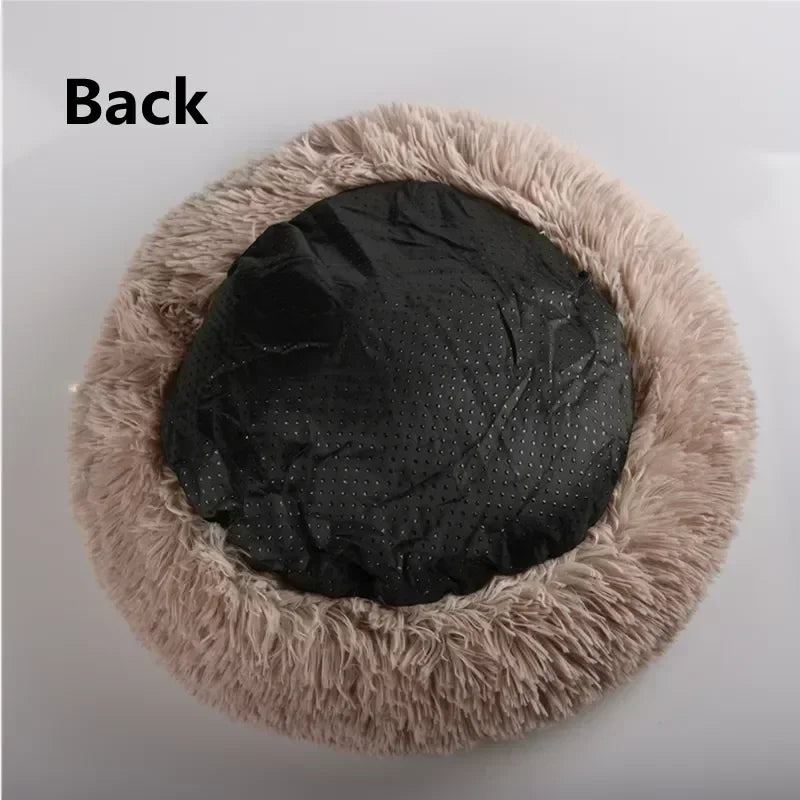 Super Soft Dog Bed Plush Cat Mat Dog Beds For Large Dogs Bed Labradors House Round Cushion Pet Product Accessories