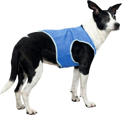 Pet Cooling Vest for Dogs & Cats - Summer Cooling Jacket with Ice Gel Pads, Breathable Heat Relief Gear for Hot Weather