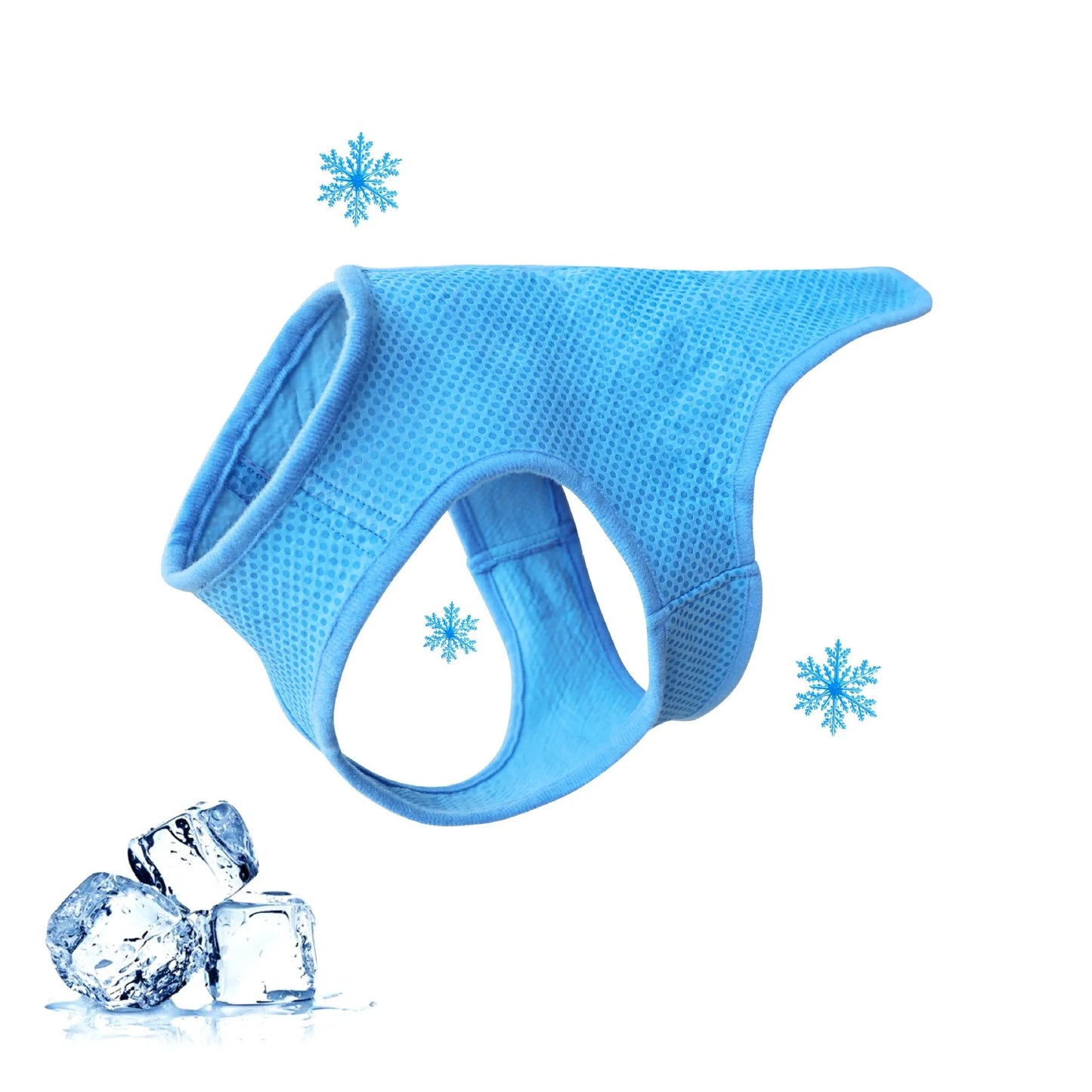 Pet Cooling Vest for Dogs & Cats - Summer Cooling Jacket with Ice Gel Pads, Breathable Heat Relief Gear for Hot Weather