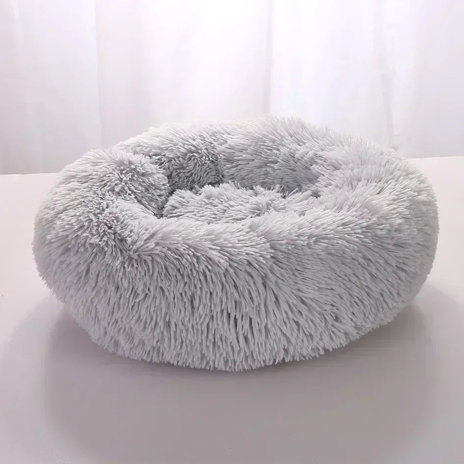 Super Soft Dog Bed Plush Cat Mat Dog Beds For Large Dogs Bed Labradors House Round Cushion Pet Product Accessories