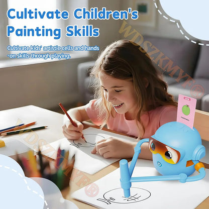 2026 new Educational Drawing Robot For Kids Interactive Learning For Early Childhood Enlightenment Christmas Gift