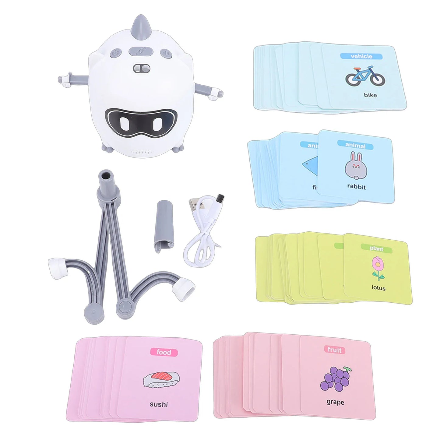Drawing Robot for Kids with 100 Cards Interactive Educational Drawing Machine Painting Learning Toys Smart Drawing Robot