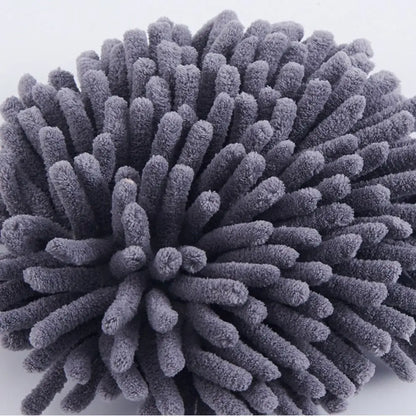 Car Wash Mop Long Handle Retractable Washing Cleaning Brush Double Microfiber Soft 360° Rotation Scratch-Free for Boat RV Truck