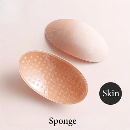 3D Self Adhesive Silicone Shoulder Pad Naturally Soft Breathable Anti-Slip Sponge Shoulder Push-up Pad DIY Clothes Sewing Tools