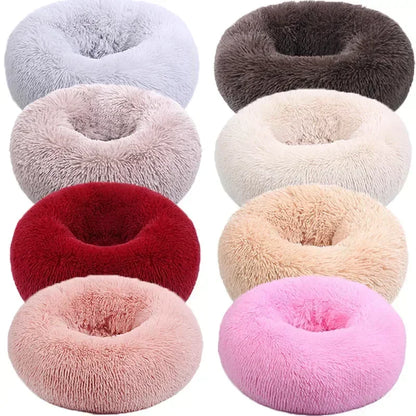 Super Soft Dog Bed Plush Cat Mat Dog Beds For Large Dogs Bed Labradors House Round Cushion Pet Product Accessories
