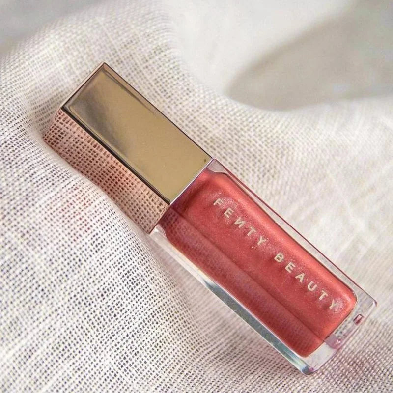 Fashion Fenty Beauty Lip Glaze Moisten Shine Glitter Lip Plumper Makeup For Beginner Liquid Lipstick Female Makeup Cosmetics